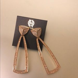 House of Harlow never worn festive drop earrings
